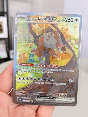 🧸 Ursuluna Pokemon Card - Special Illustration - Twilight Masquerade 216/167